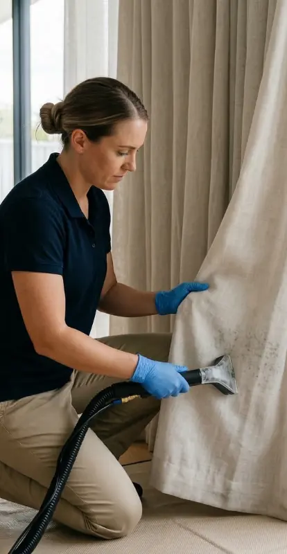 Mould on Curtains? How Professional Curtain Cleaning Removes Mould, Odours and Allergens Safely