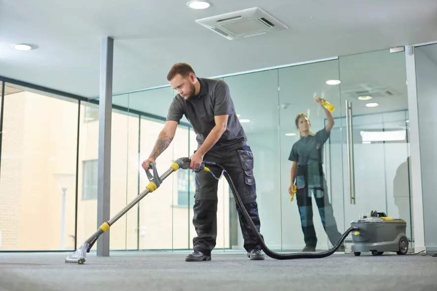 Quality assurance for office carpet and upholstery cleaning